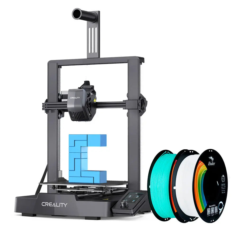 Kit Impressora 3D Creality Ender-3 V3 SE com Filamento Ender PLA+