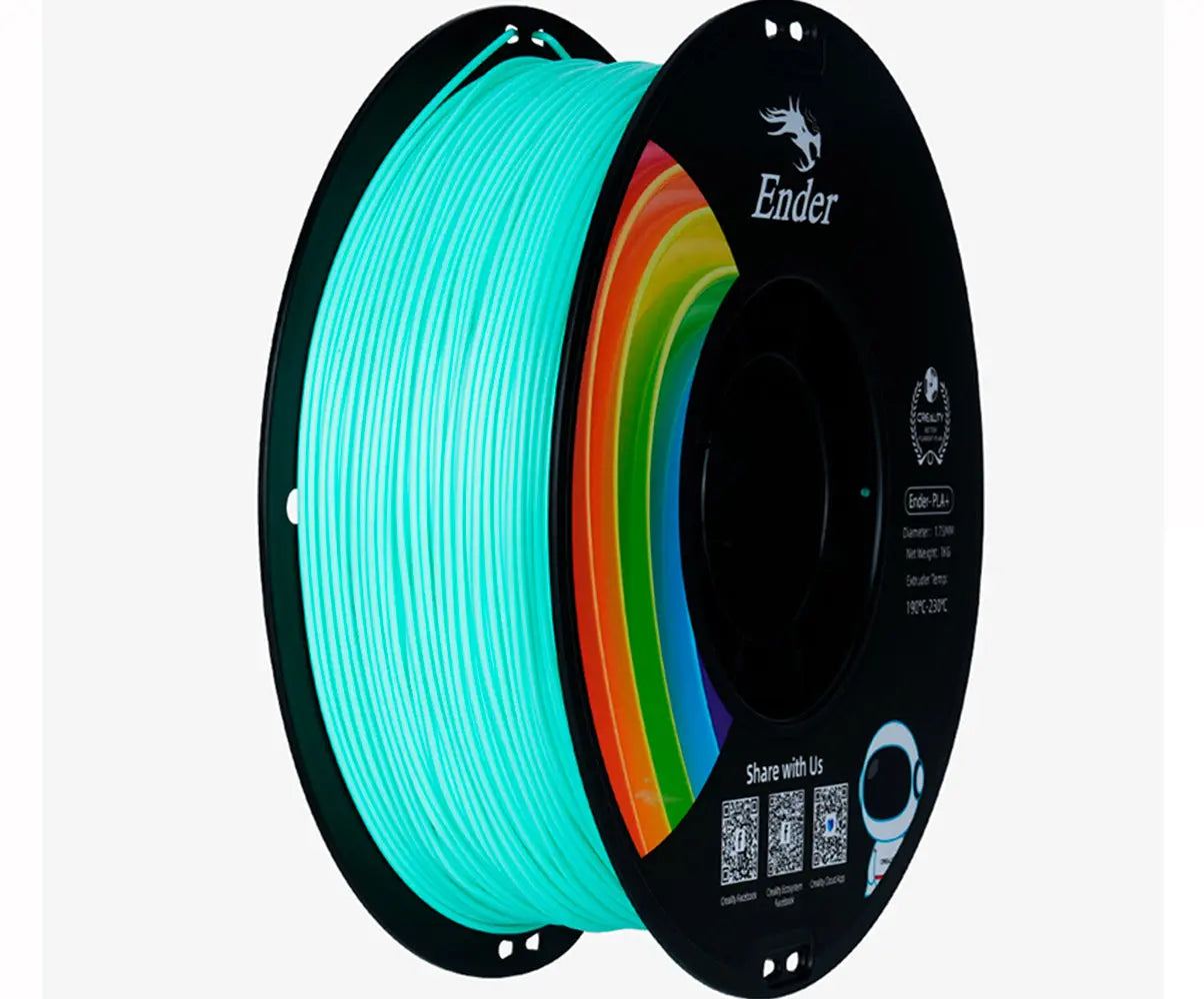 Kit Impressora 3D Creality Ender-3 V3 SE com Filamento Ender PLA+ Verde Jade e Ender PLA+ Branco Creality