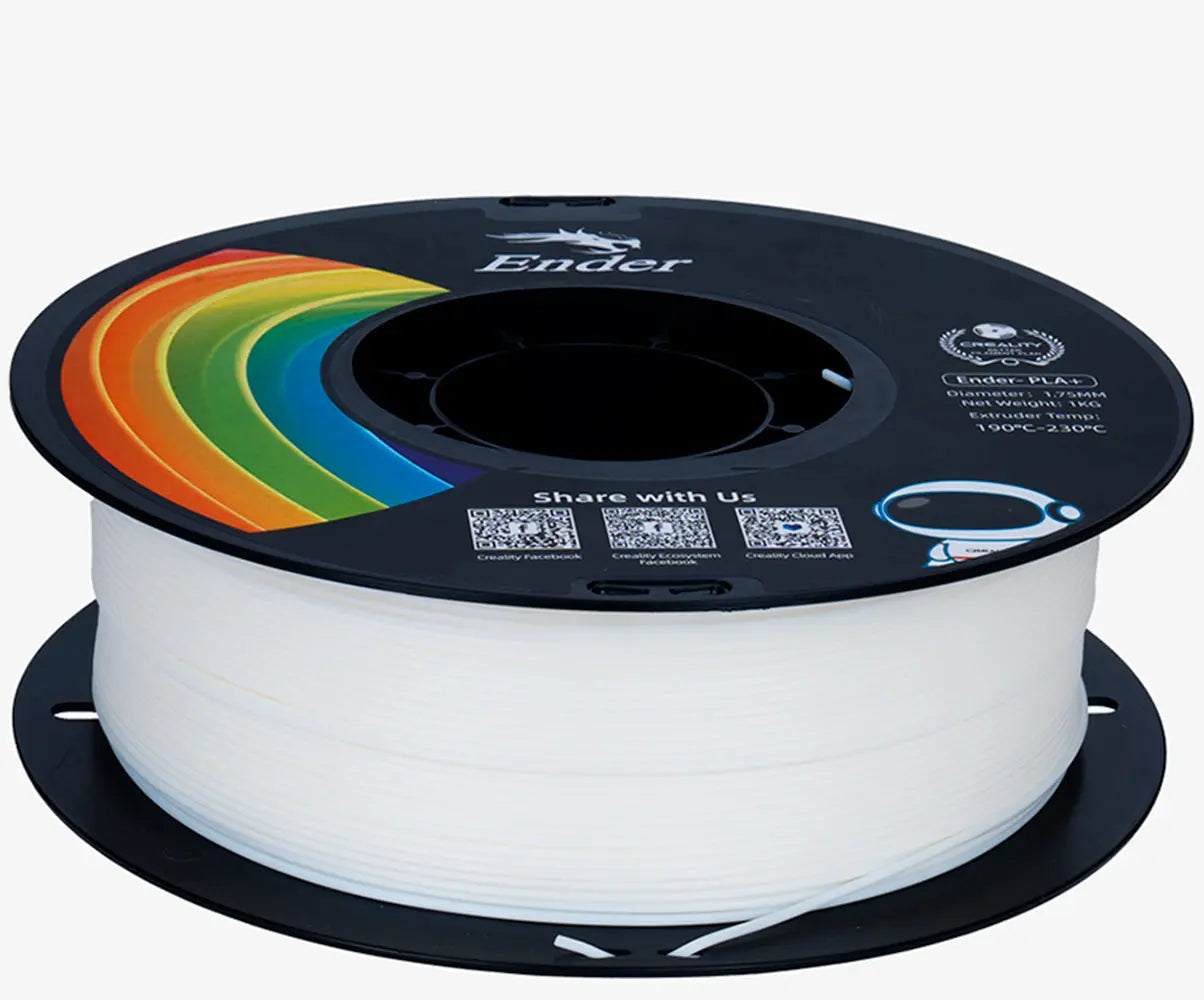Kit Impressora 3D Creality Ender-3 V3 SE com Filamento Ender PLA+ Verde Jade e Ender PLA+ Branco Creality