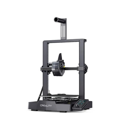 Kit Impressora 3D Creality Ender-3 V3 com Filamento Ender Fast PLA Fogo Vermelho e Hyper PETG Cinza Creality