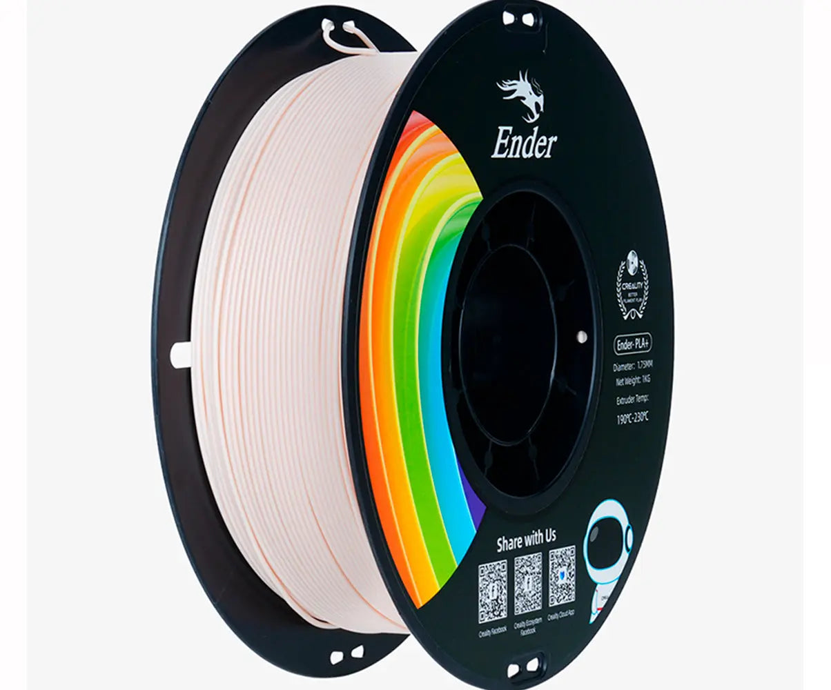 Kit Impressora 3D Creality Ender-3 V3 com Filamento Ender PLA+ Bege e Ender PLA+ Cinza Creality