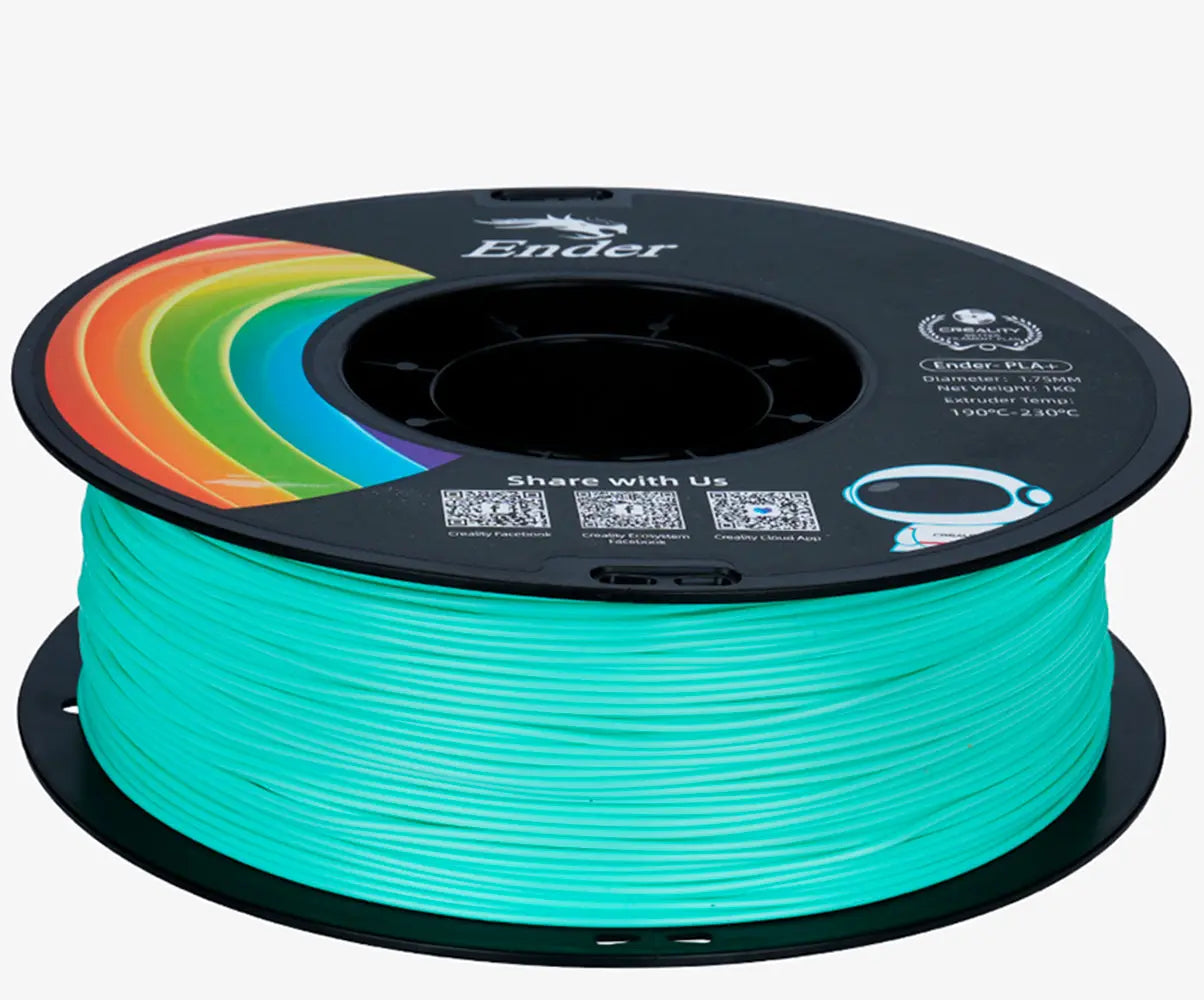 Kit Impressora 3D Creality Hi Combo e Filamento Ender PLA Verde Jade e Filamento Hyper ABS Cinza Creality