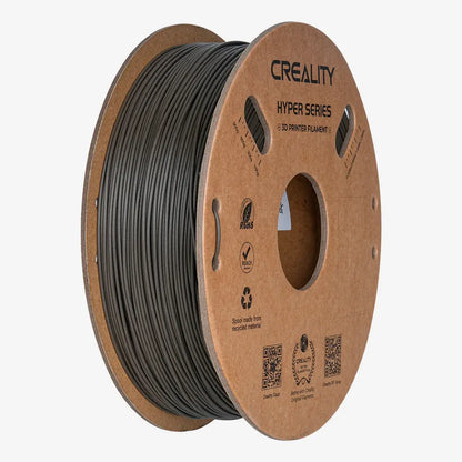Kit Impressora 3D Creality Hi Combo e Filamento Hyper PLA CF Amarelo Acinzentado e Hyper ABS Branco Creality