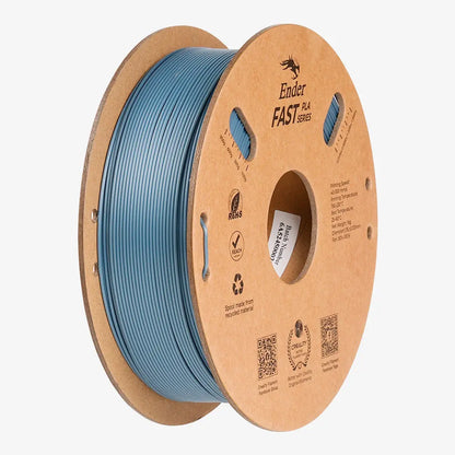 Kit Impressora 3D Creality Hi Combo e Filamentos Hyper Fast PLA Roxo e Ender Fast PLA Cinza Claro Creality
