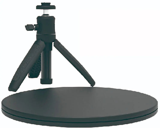 Kit Plataforma Giratoria Manual e Tripé de Extensão de Scanner para Digitalização 3D Creality Creality