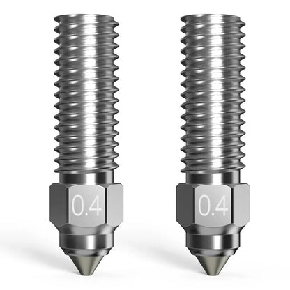 Kit de 4 Bicos para Impressão 3D Creality de Alto Fluxo 0.4mm, 0.6mm, 0.8mm K1 Ender-3 V3 CR-10 SE Creality