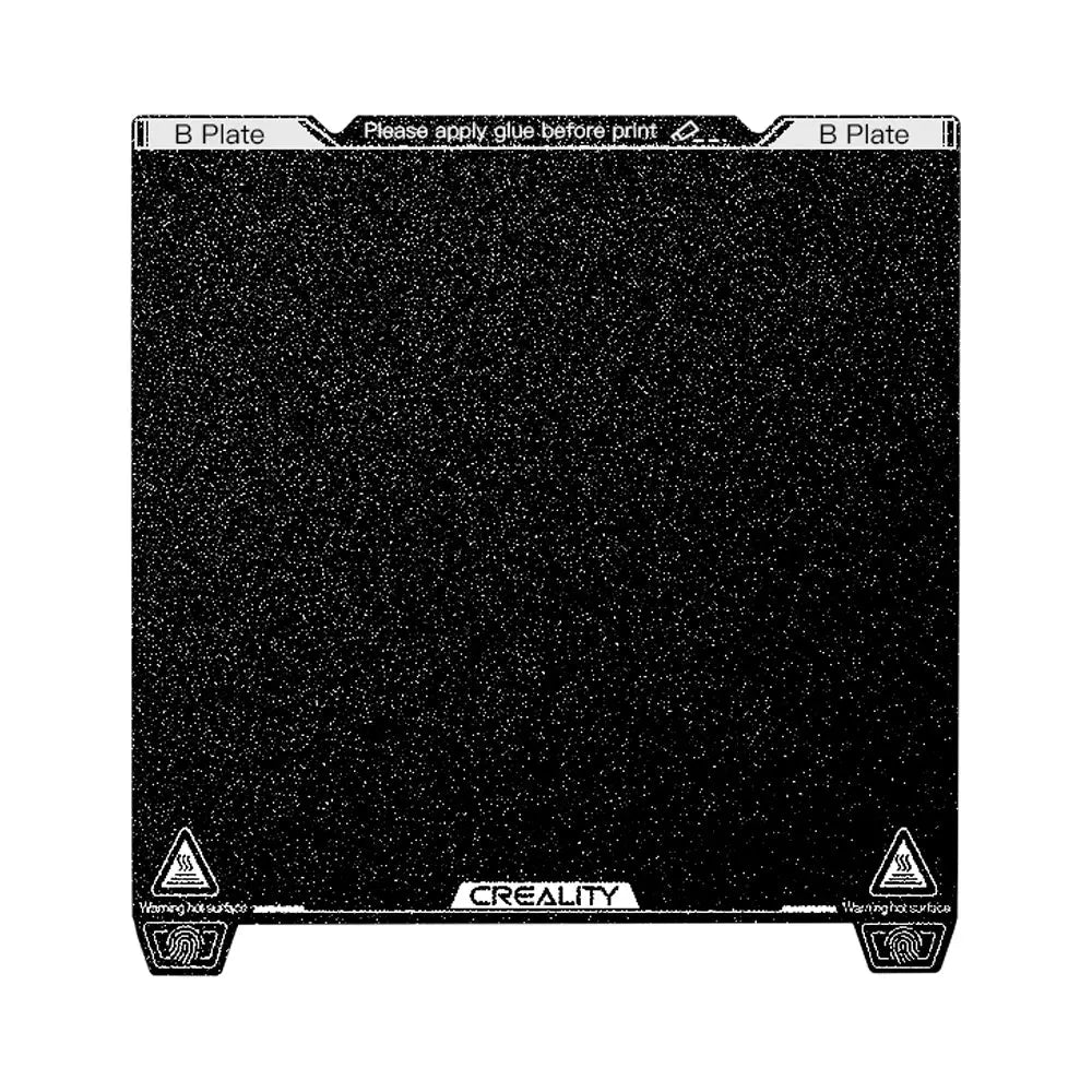 Kit de Placa p/Plataforma Impressão 3D Creality PEI 235x235mm K1 com Magnetismo Suave Creality