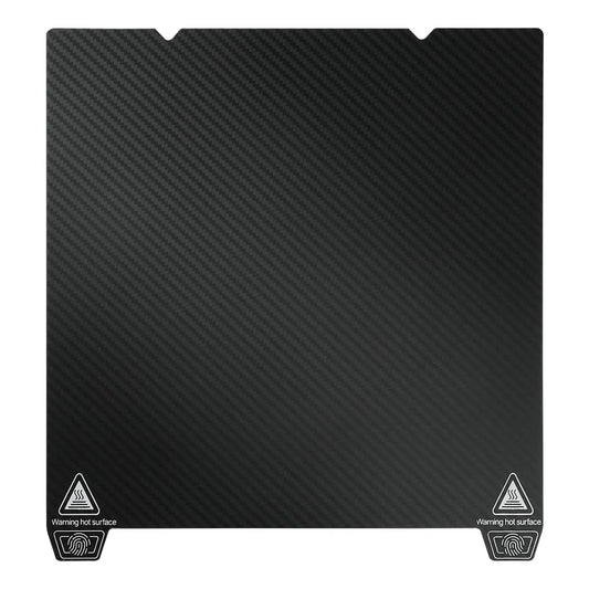Kit de Placa p/Plataforma Impressão 3D Dupla Face Creality PET/PEI 310x315mm K1 Max Ender-3 V3 Plus Creality