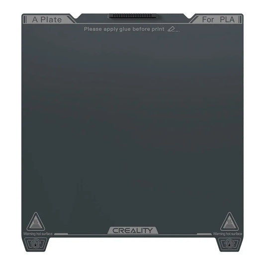 Placa para Plataforma de Impressão 3D Lisa Creality PEI 235x235mm K1C sem Adesivo Magnético Creality