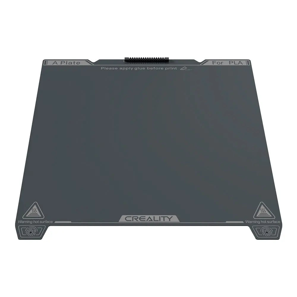 Placa para Plataforma de Impressão 3D Lisa Creality PEI 235x235mm K1C sem Adesivo Magnético Creality