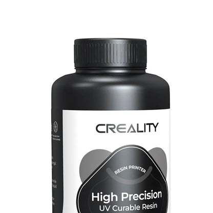 Resina p/Impressora 3D Creality Padrão LCD 8K, Cura UV Resina Rápida, Alta Precisão 1 Kg Cinza Escuro Creality