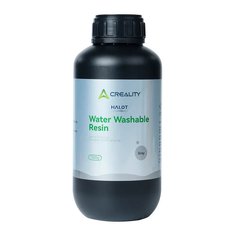 Resina para Impressora 3D Creality Lavável com Água, Alta Precisão 1 Kg Cinza Creality