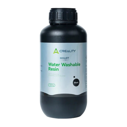 Resina para Impressora 3D Creality Lavável com Água, Alta Precisão 1 Kg Preto Creality