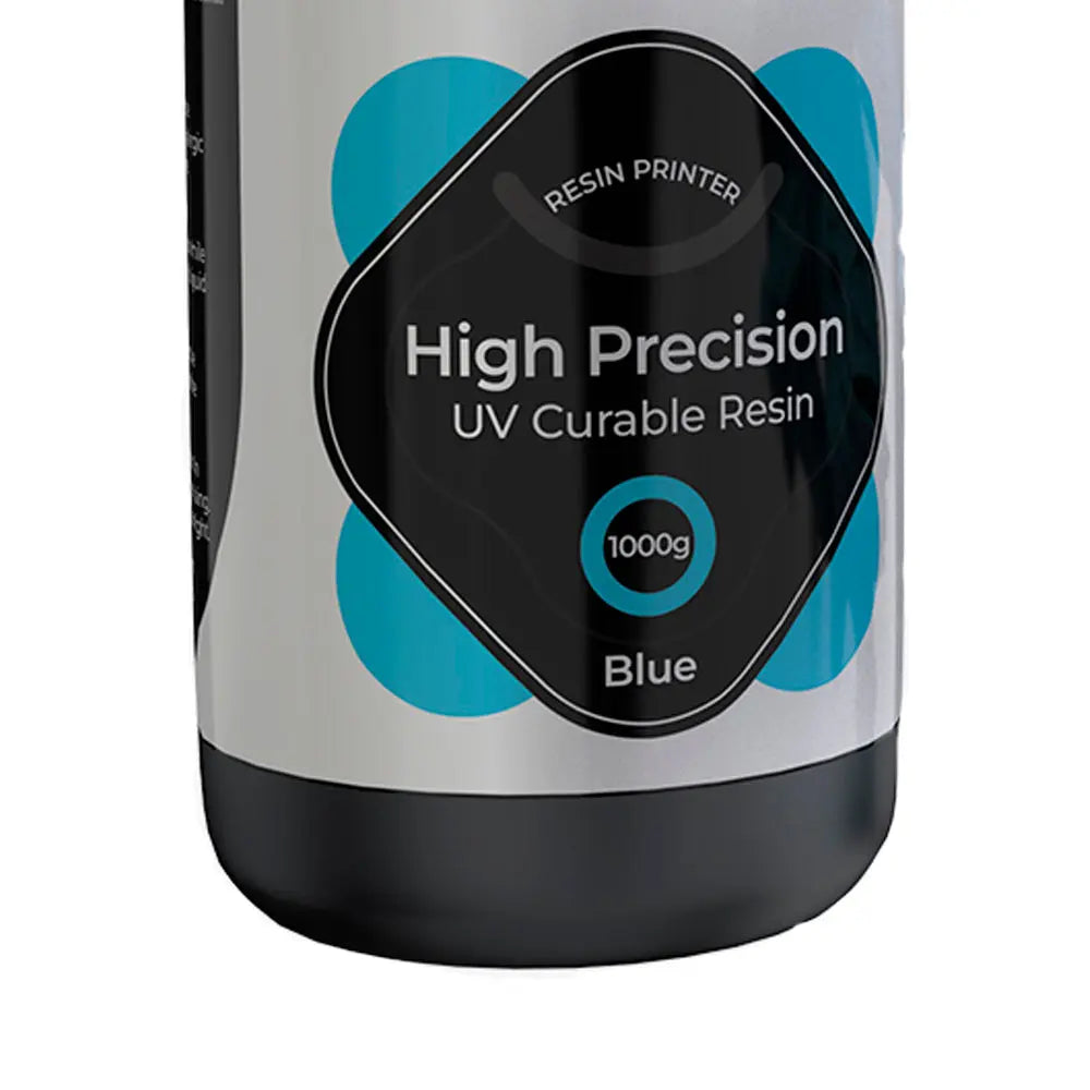 Resina para Impressora 3D Creality Padrão LCD 8K, Cura UV de Resina Rápida, Alta Precisão 1 Kg Azul Creality