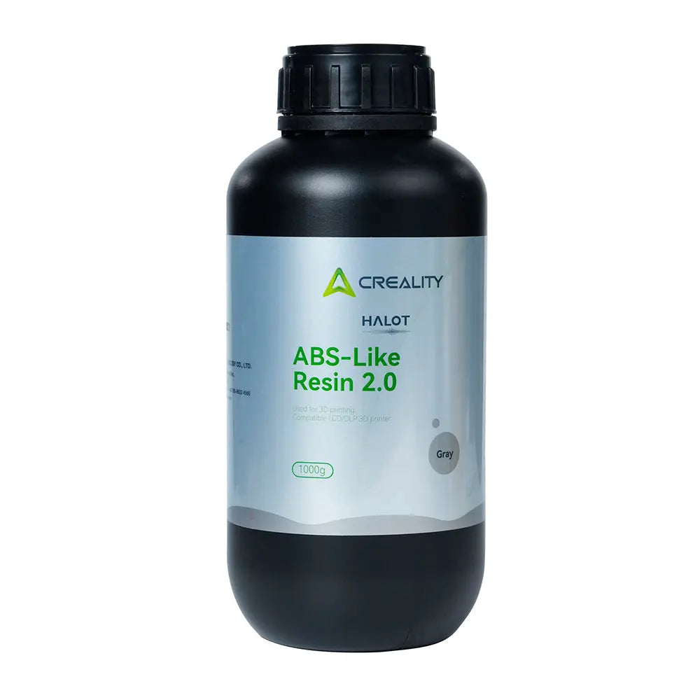 Resina para Impressora 3D Creality Tipo ABS 2.0, Alta Precisão 1 Kg Cinza Creality