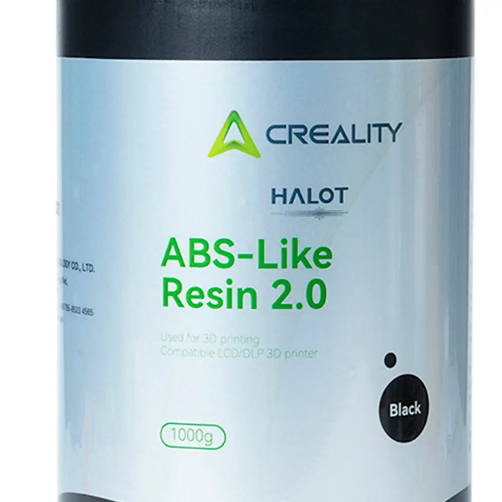 Resina para Impressora 3D Creality Tipo ABS 2.0, Alta Precisão 1 Kg Preto Creality