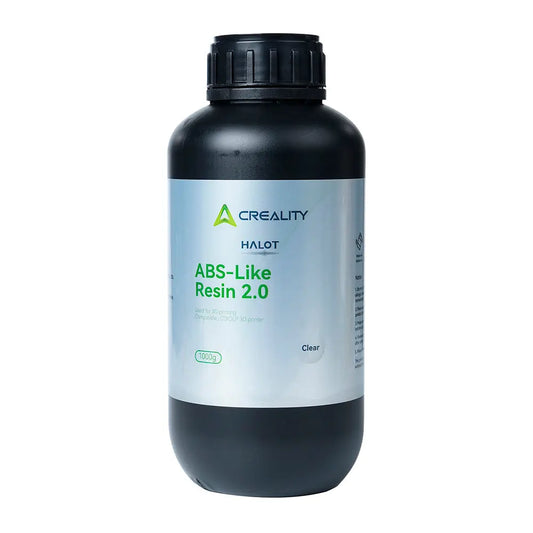 Resina para Impressora 3D Creality Tipo ABS 2.0, Alta Precisão 1 Kg Translúcido Creality