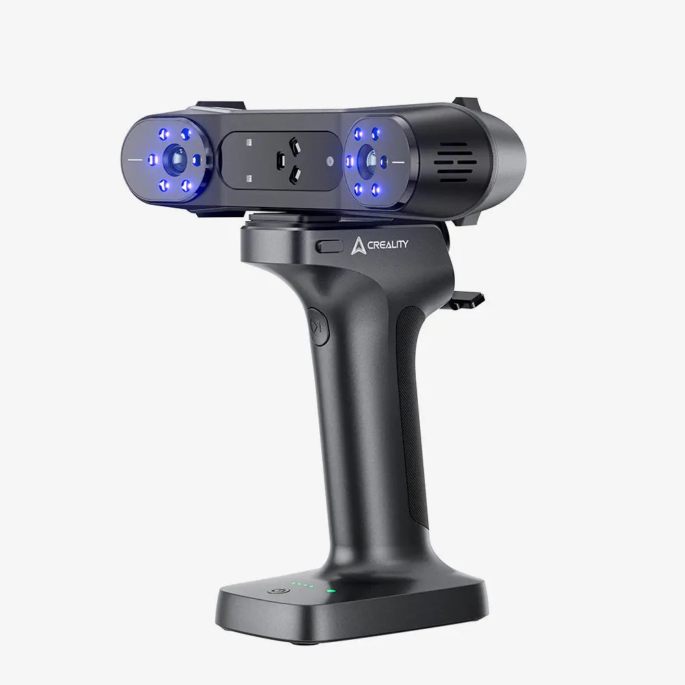 Scanner 3D Portátil Creality RaptorX p/Impressão 3D com Precisão de 0,02 mm cores reais de 24 bits Creality